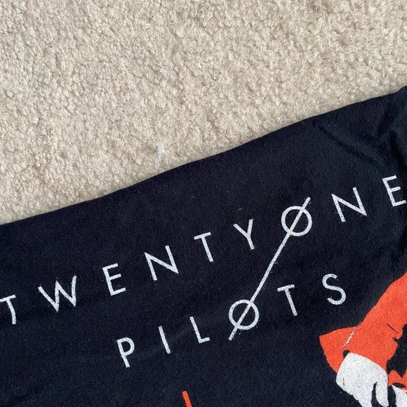 Twenty One Pilots S Emotional Roadshow 2016 Tour Double Sided Graphic T-Shirt - Picture 4 of 12